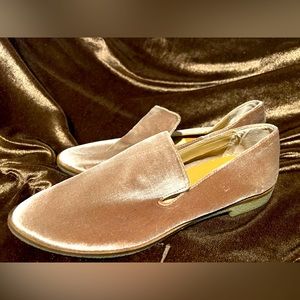 Dolce Vita Velvet Pink Rose Loafers, Like New!